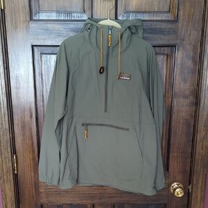 L.L.Bean Olive Hooded Jacket